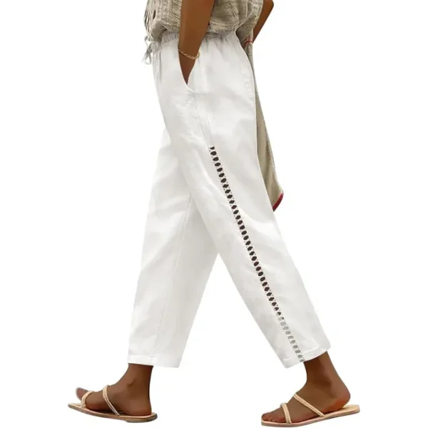 Pantalones de Lino Verano Frescos